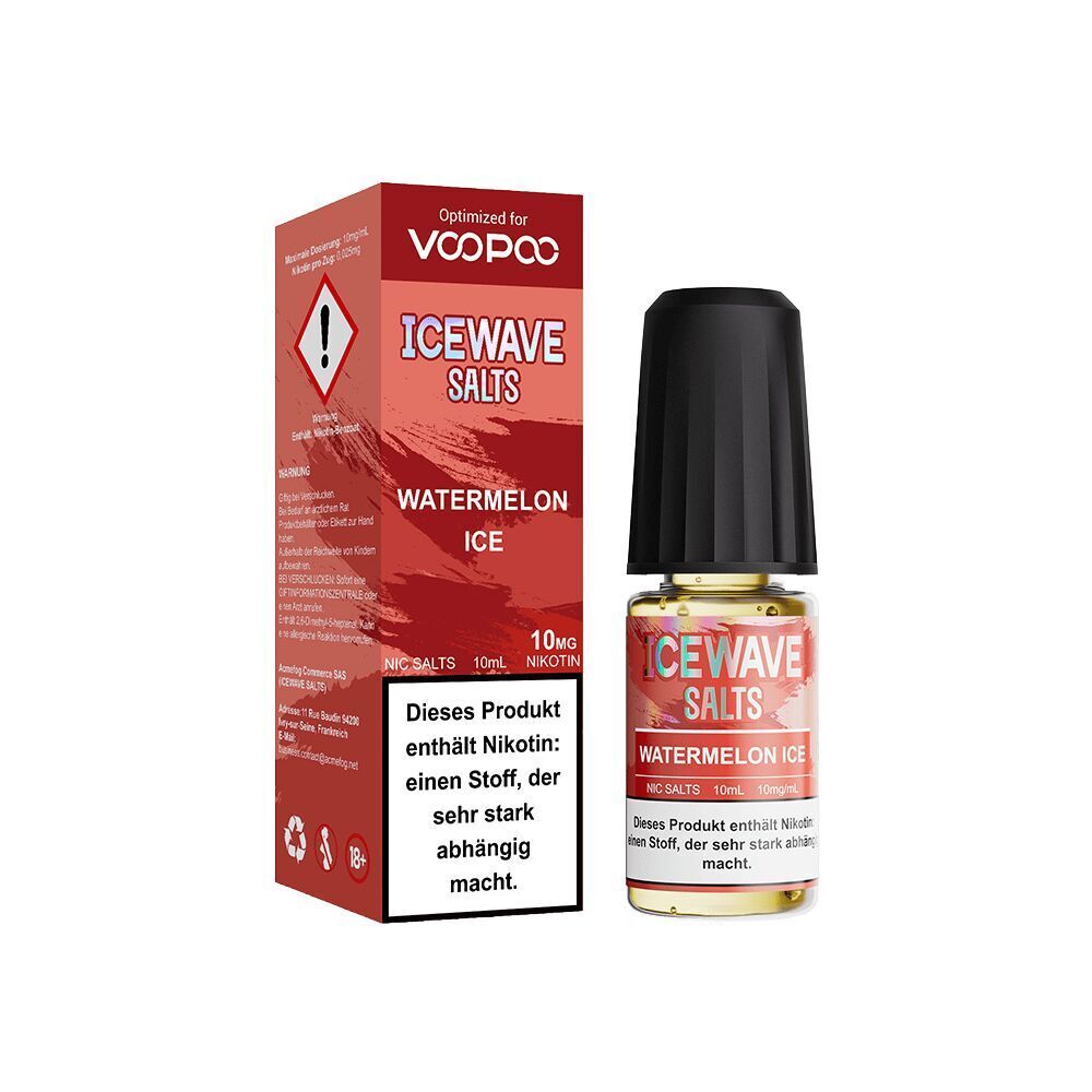 Icewave Nikotinsalz - Watermelon Ice 10mg Icewave Nikotinsalz - Watermelon Ice