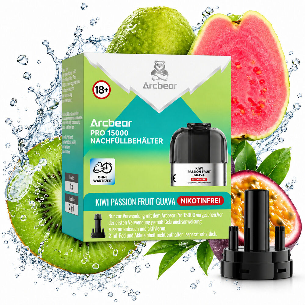 Arcbear Pro 15000 Pods - ohne Nikotin