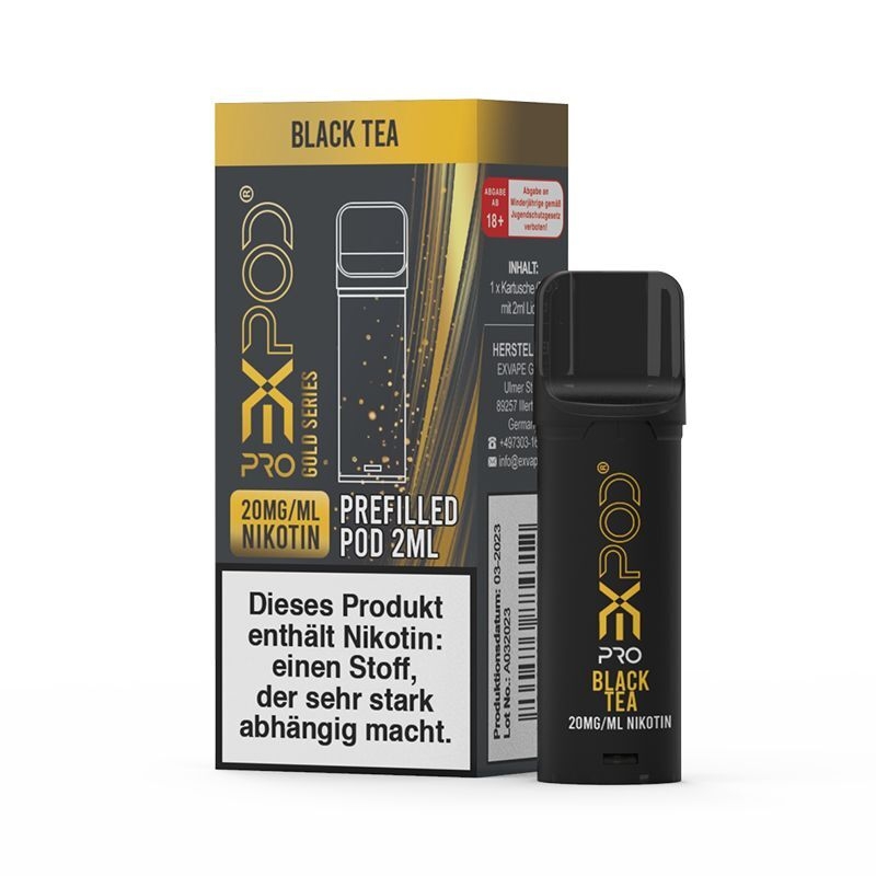 Black Tea mit 20mg Nikotin Expod Pro Pods Black Tea mit 20mg Nikotin Expod Pro Pods