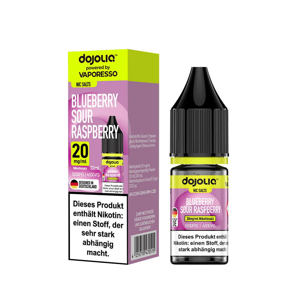 Vaporesso Dojoliq Nikotinsalz - Blueberry Sour Raspberry