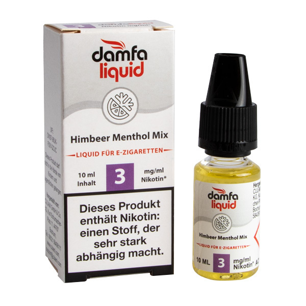 Liquid Himbeer Menthol Mix 3mg - damfaliquid Liquid Himbeer Menthol Mix 3mg - damfaliquid