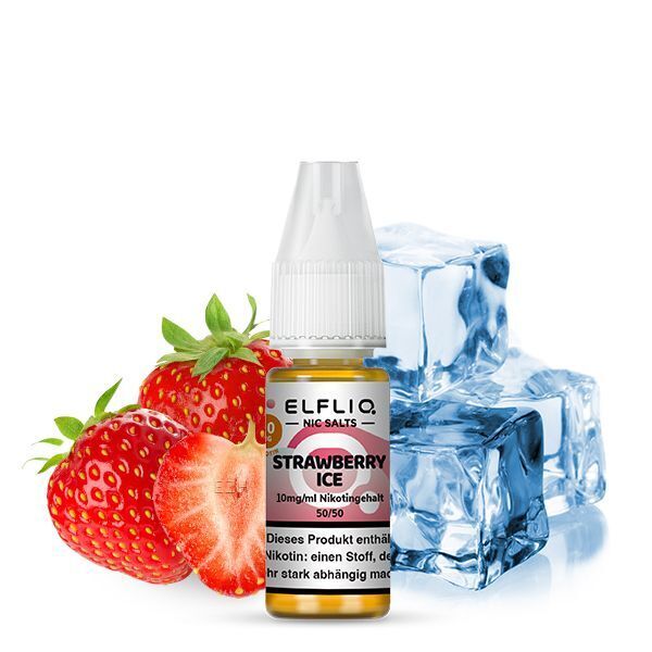 Liquid Strawberry Ice Elfliq by Elfbar von Elfliq by Elf Bar