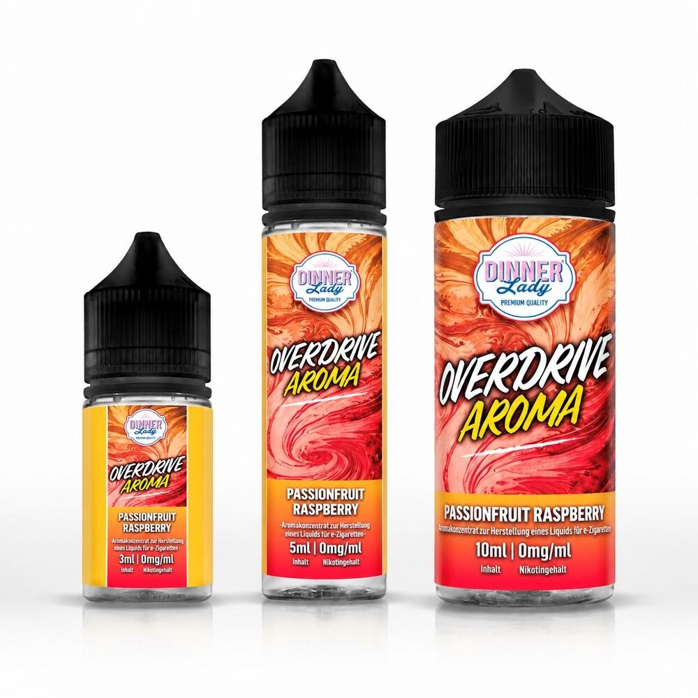 Dinnerlady Overdrive Aroma - Passionfruit Raspberry