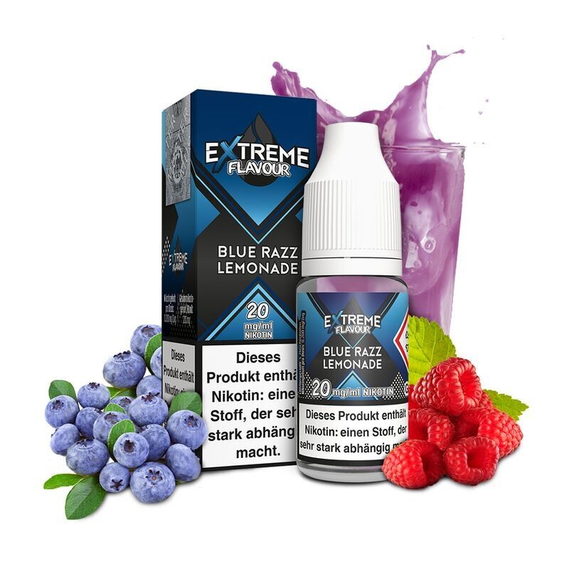 Liquid Blue Razz Lemonade von Extreme Flavour