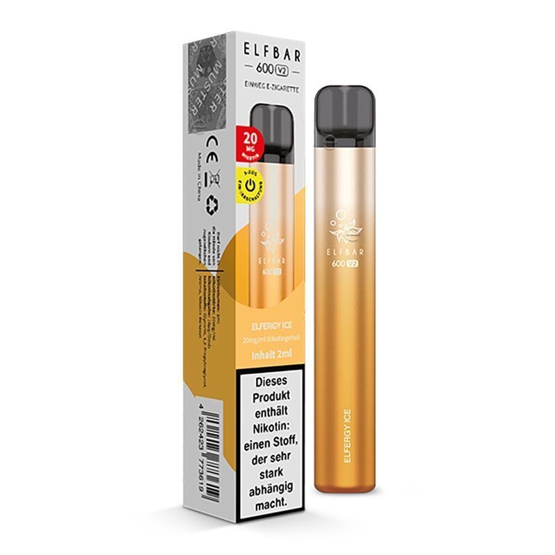 Elfstorm Ice  mit 20mg Nikotin Elf Bar V2 E-Shisha Elfstorm Ice  mit 20mg Nikotin Elf Bar V2 E-Shisha
