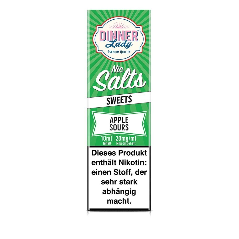 Liquid Apple Sours - Dinner Lady Nikotinsalz