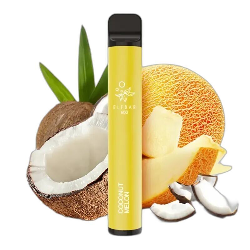 Elfbar 600 E-Shisha Coconut Melon mit 20mg Nikotin