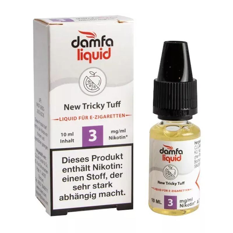 New Tricky Tuff 3mg Nikotin von damfaliquid