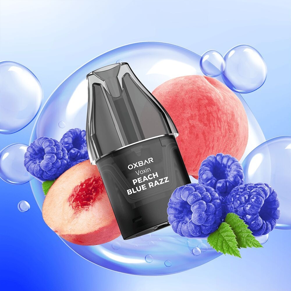 Peach Blue Razz 20mg - Oxbar Voxin Pods Oxbar Voxin Pods - alle Sorten - mit Nikotin