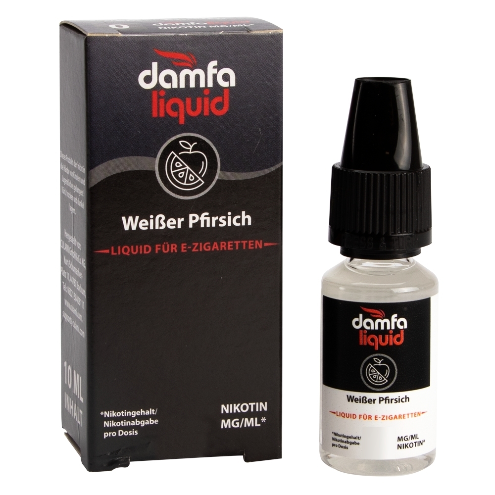 Liquid Weißer Pfirsich 12mg - Damfaliquid Liquid Weißer Pfirsich - Damfaliquid