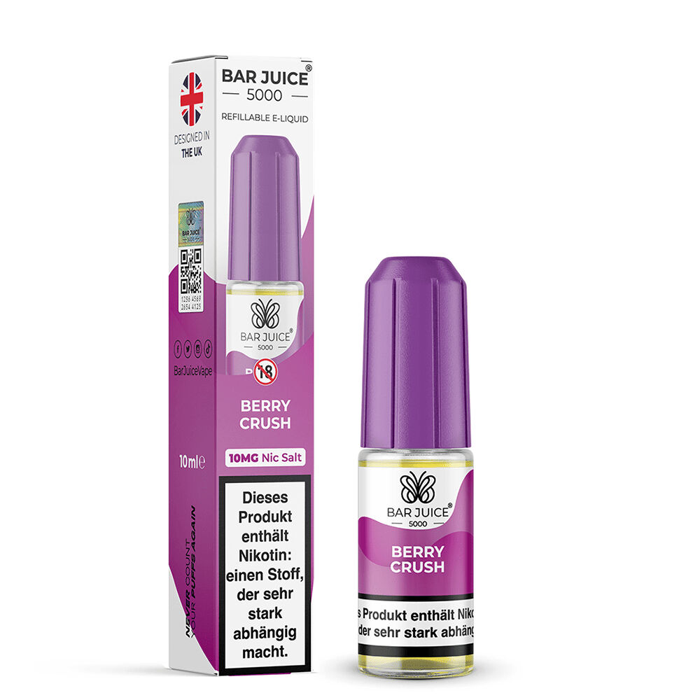 Bar Juice 5000 Nikotinsalz Liquid - Berry Crush