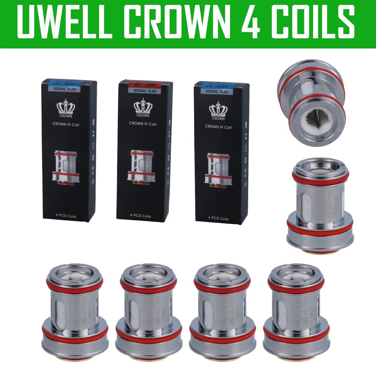 Uwell Crown 4 Coils