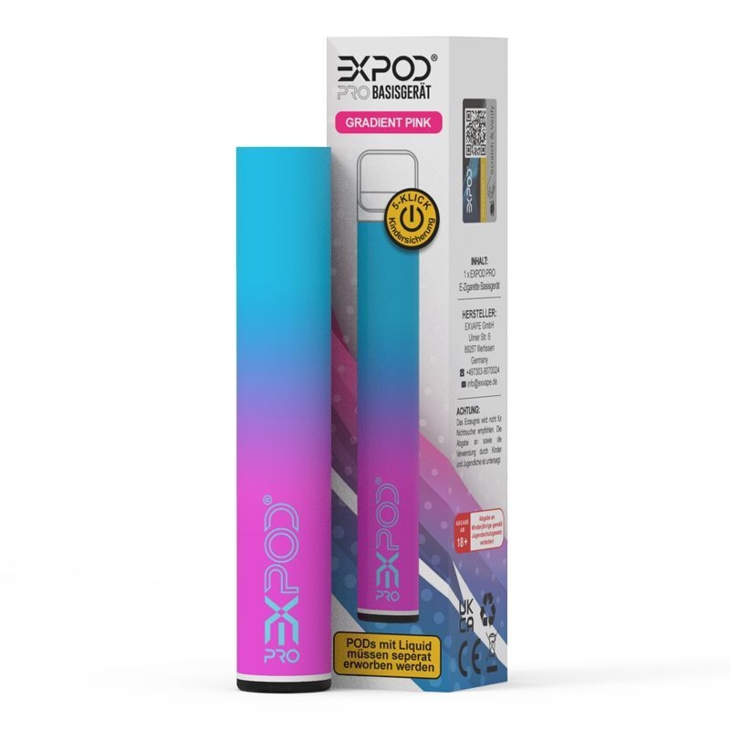 Expod Pro Prefilled Pod Akku Pink Expod Pro Prefilled Pod Kit - Akku