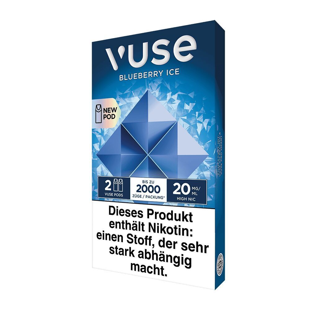 Vuse Pods Blueberry Ice 0 mg kaufen | 2x Pods Vuse Pods Blueberry Ice 0 mg kaufen | 2x Pods
