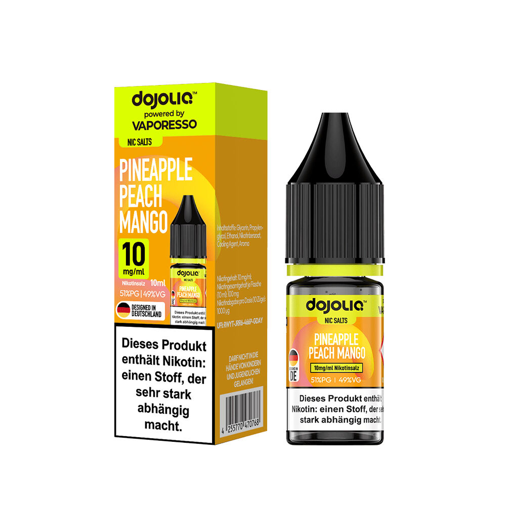 Vaporesso Dojoliq Nikotinsalz - Pineapple Peach Mango Vaporesso Dojoliq Nikotinsalz - Pineapple Peach Mango