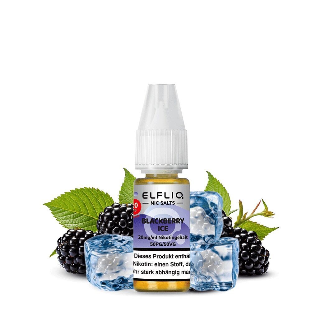 Liquid Blackberry Ice 20mg - Elfliq von Elfbar