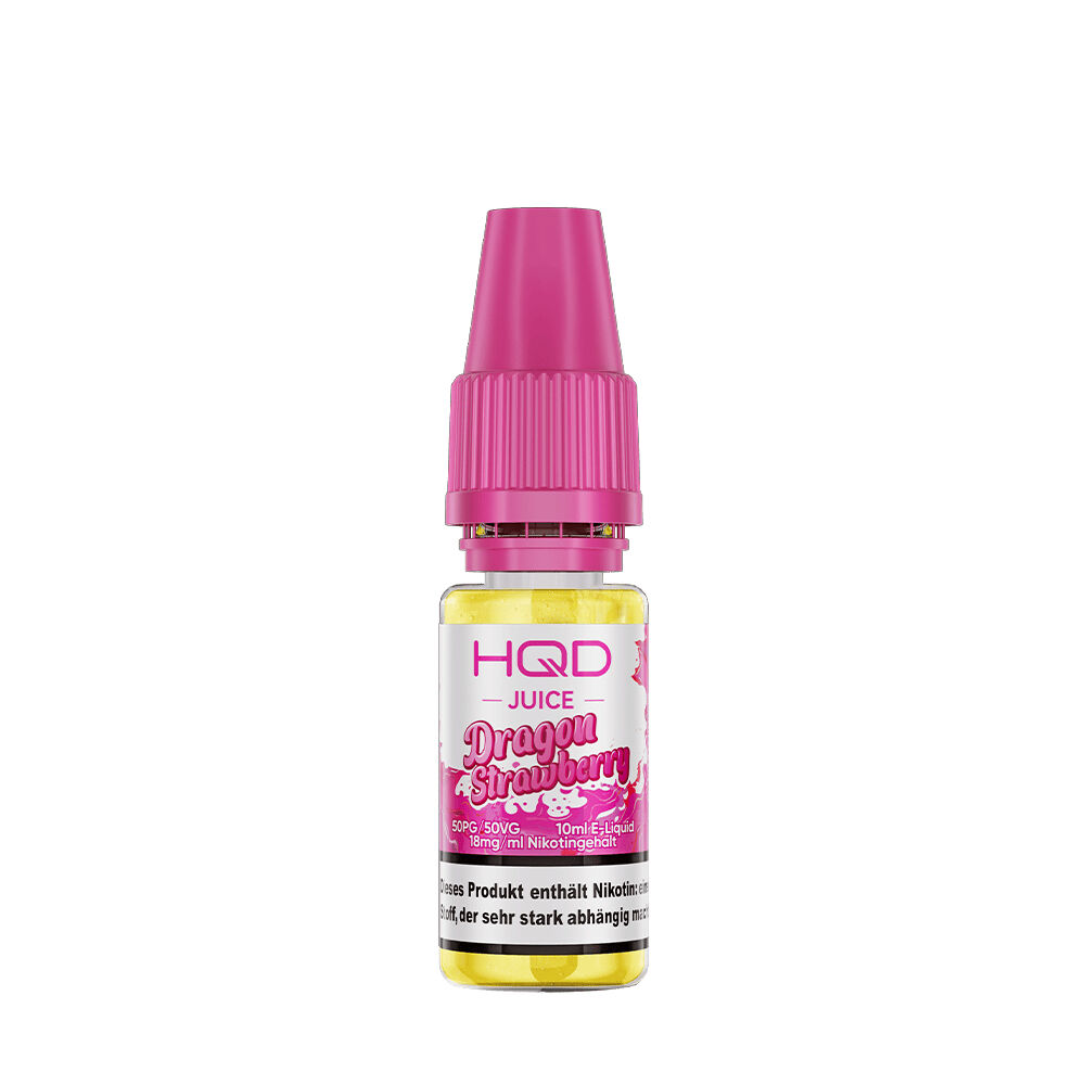 HQD Juice Nikotinsalz Liquid - Dragon Strawberry 18mg
