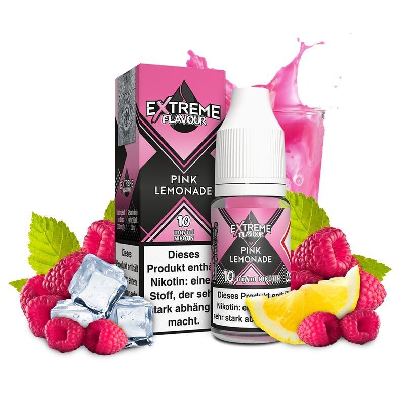 Liquid Pink Lemonade mit 10mg Nikotin von Extreme Flavour