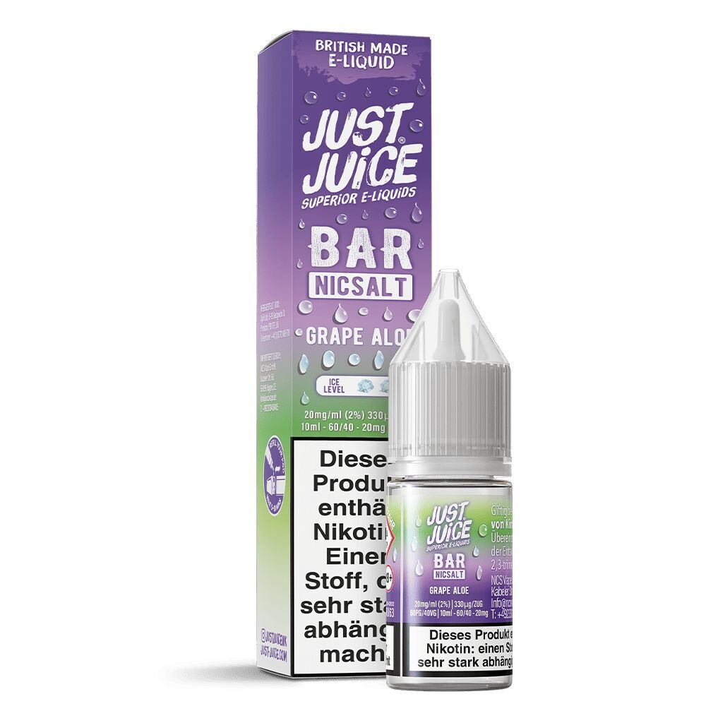 Liquid Grape Aloe 20mg - Just Juice