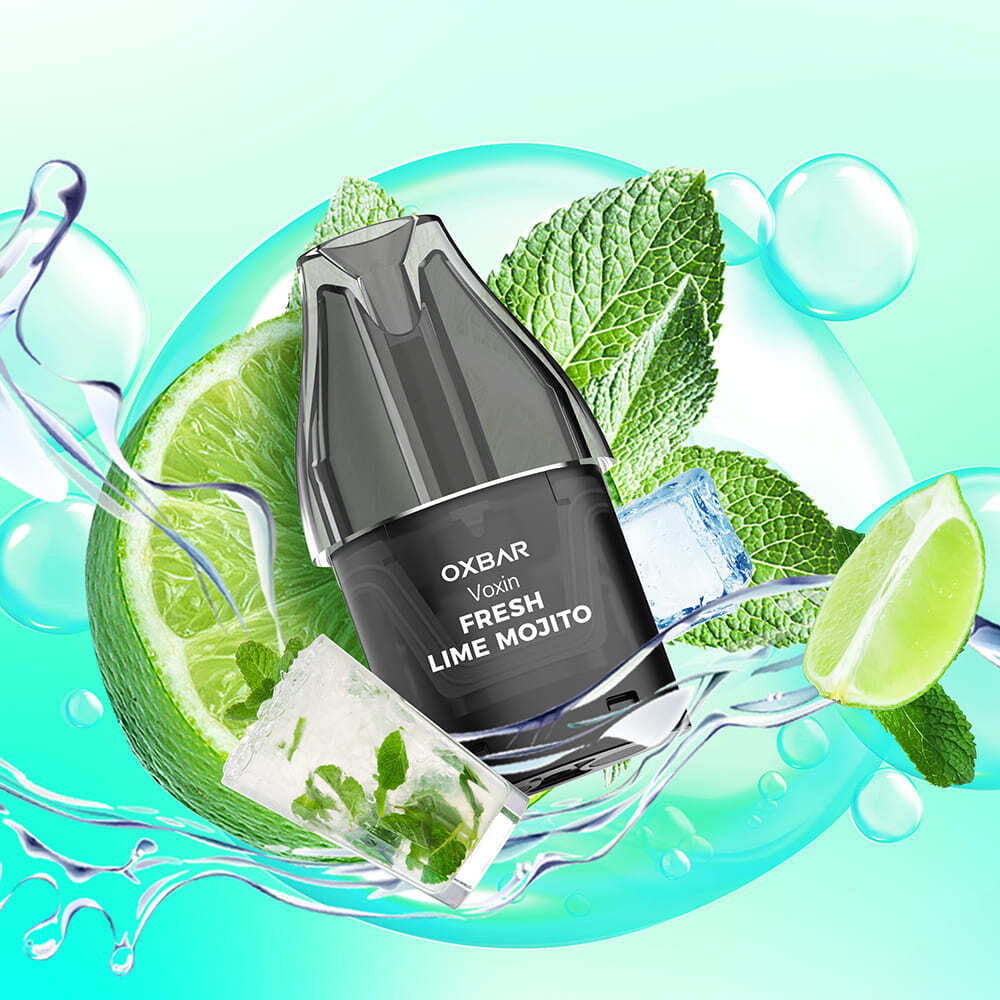 Fresh Lime Mojito 20mg - Oxbar Voxin Pods Oxbar Voxin Pods - alle Sorten - mit Nikotin