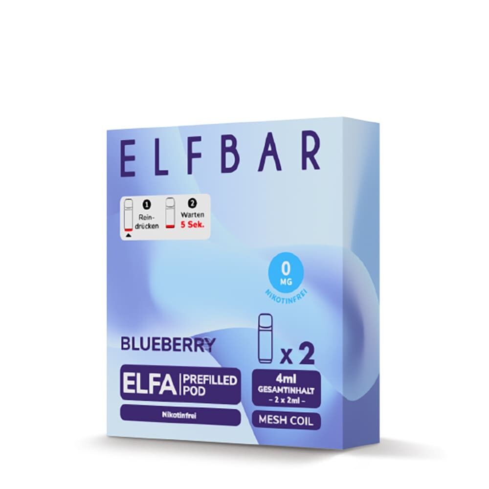 Blueberry Pods für Elf Barohne Nikotin von Elfa