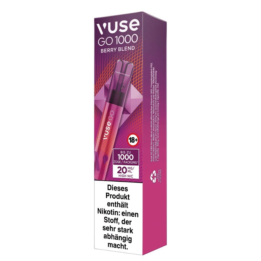 Berry Blend 20mg - Vuse GO 1000 Einweg Berry Blend 20mg - Vuse GO 1000 Einweg
