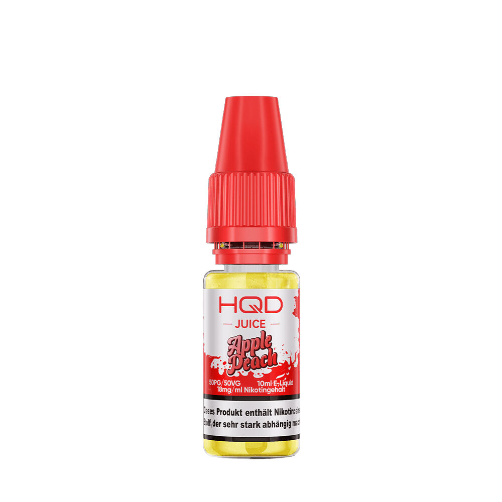 HQD Juice Nikotinsalz Liquid - Apple Peach 18mg