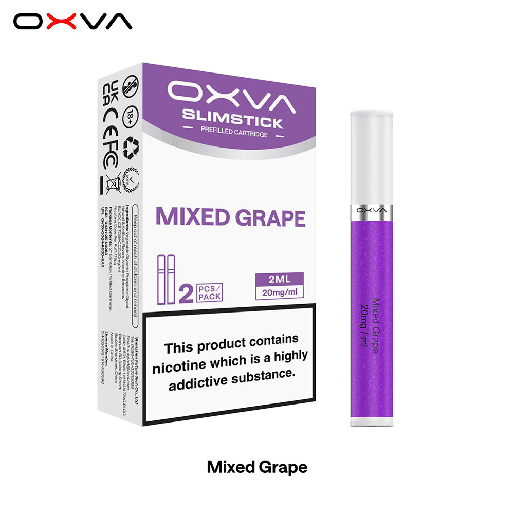 SLI115_2 Oxva Slimstick Pods - Mixed Grape 20mg