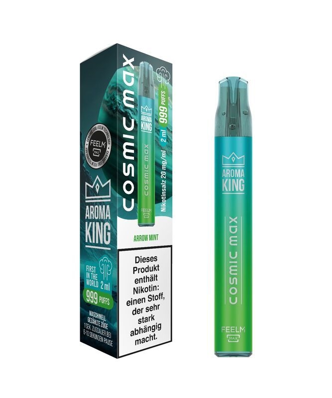 Arrow Mint 20mg - Aroma King Cosmic Max E-Shisha