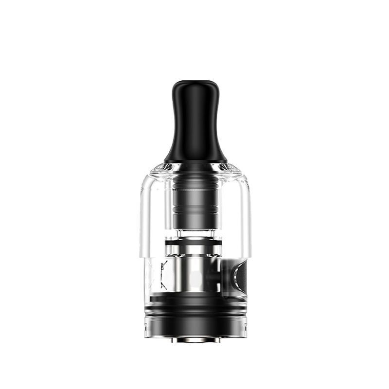Geekvape Wenax S3 Ersatzpod 1 Stk Geekvape Wenax S3 Ersatzpod mit schwarzem Mundstück und transparentem Gehäuse, zeigt interne Struktur und Details