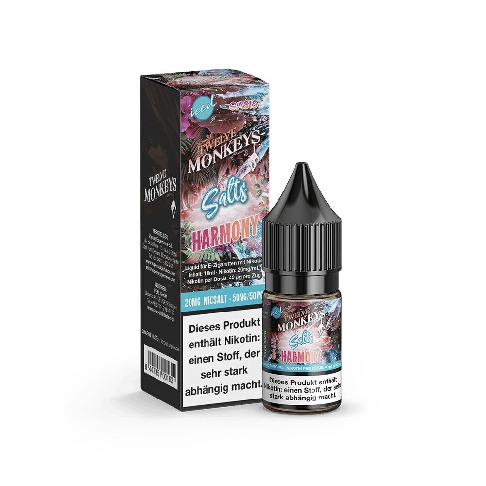 Liquid Harmony 20mg - Twelve Monkeys