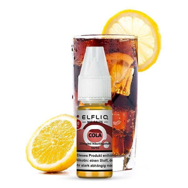 Liquid Cola mit 20mg Nikotin von Elfliq by Elfbar Liquid Cola mit 20mg Nikotin von Elfliq by Elfbar