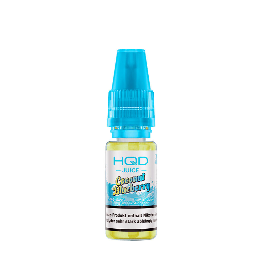 HQD Juice Nikotinsalz Liquid - Coconut Blueberry 18mg