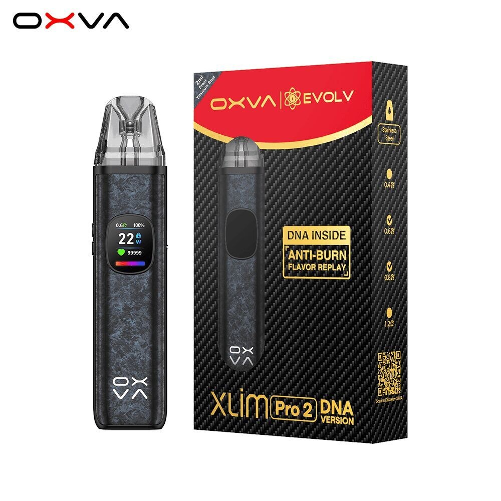 Oxva Xlim Pro 2 DNA Pod Kit - Frost Titanium Blue
