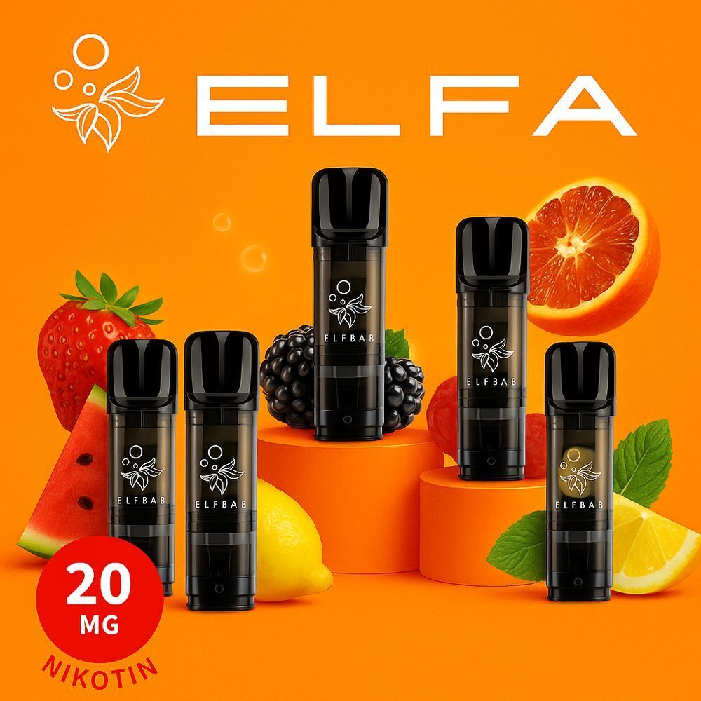 Elfbar Elfa Pods mit Nikotin ab 7,49 gnstig kaufen Elfbar Elfa Pods mit Nikotin ab 7,49 gnstig kaufen