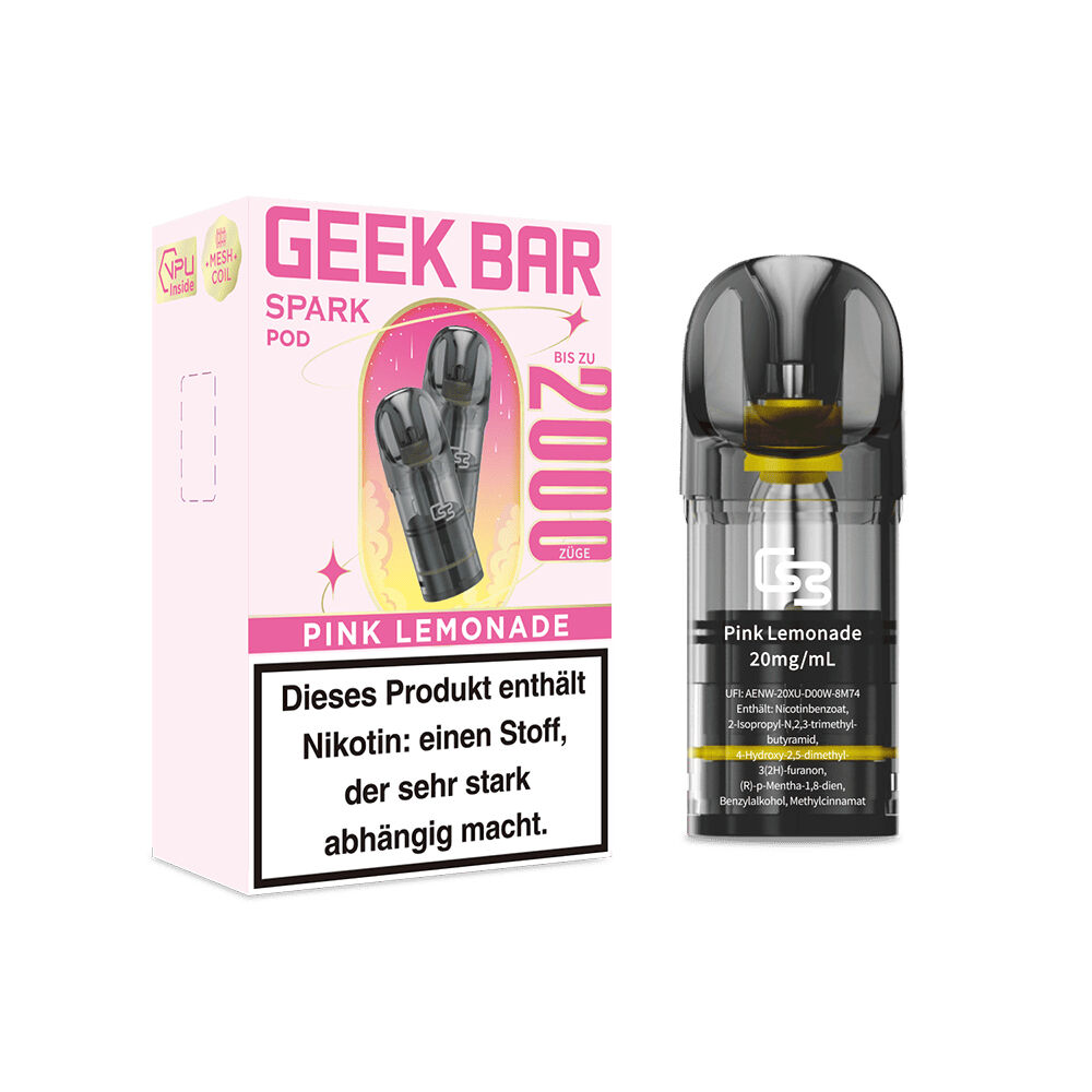 Geek Bar Pods - 20mg Nikotinsalz Geek Bar Pods - 20mg Nikotinsalz