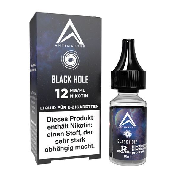 Liquid Black Hole mit 12mg Nikotin von Antimatter