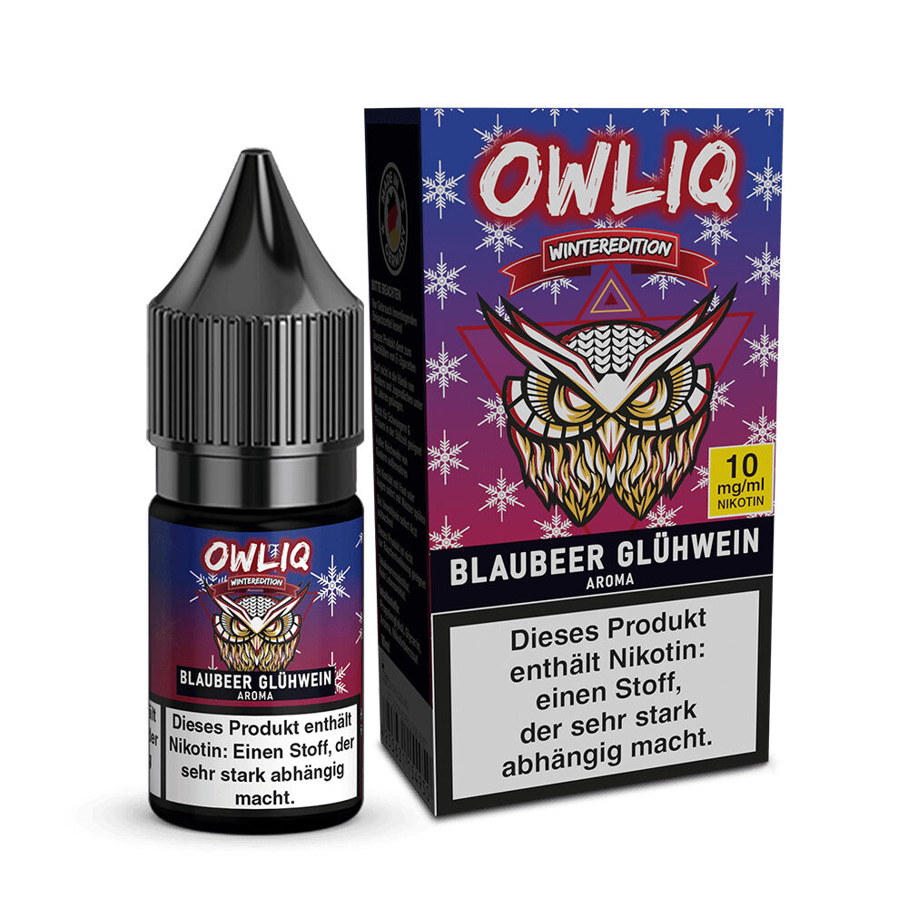 OWL230 Owliq Nikotinsalz - Blaubeer Glühwein