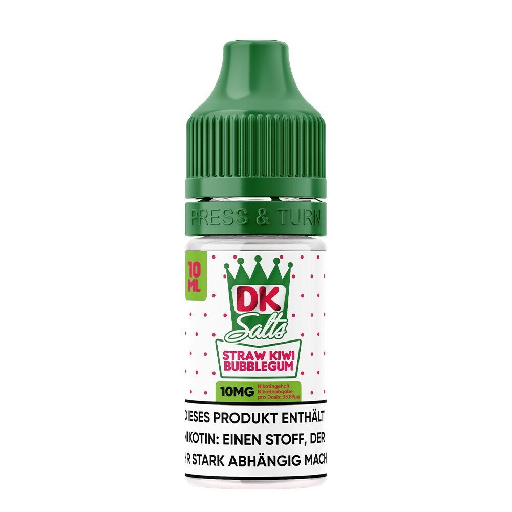 Liquid Straw Kiwi Bubblegum - DK Salts