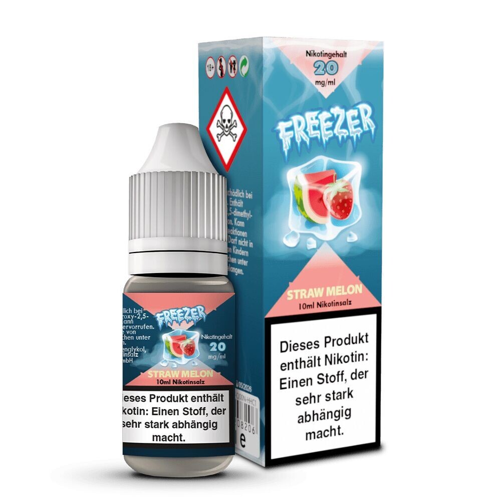 Liquid Straw Melon mit 20mg Nikotin von Freezer