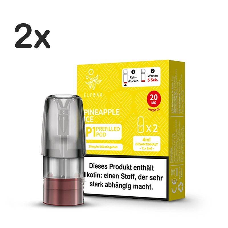 Elfbar Mate 500 P1 Pods - alle Sorten - Mit Nikotin
