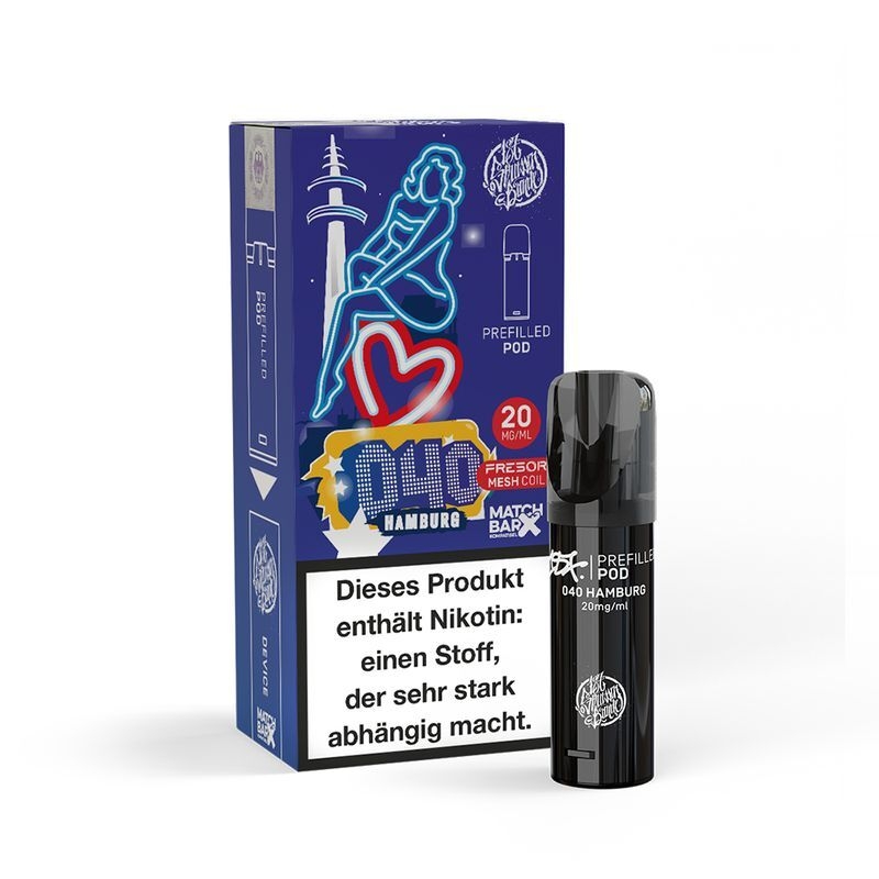 040 Hamburg mit 20mg Nikotin 187 Strassenbande Pods 040 Hamburg mit 20mg Nikotin 187 Strassenbande Pods