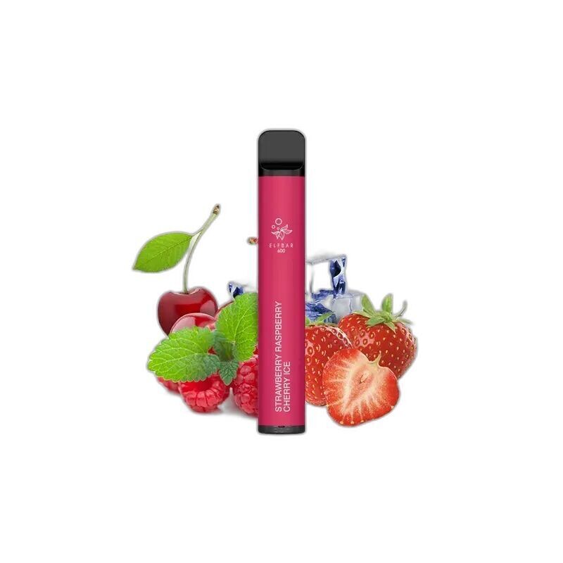 Elfbar 600 E-Shisha Strawberry Raspberry Cherry Ice mit 20mg Nikotin