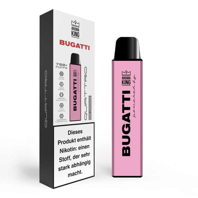 Pink Lemonade 20mg - Aroma King Bugatti Quattro E-Shisha