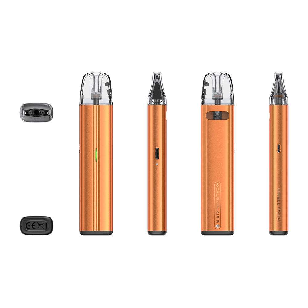 223017-6_2 Uwell Caliburn Air R Pod Kit - Coral Orange