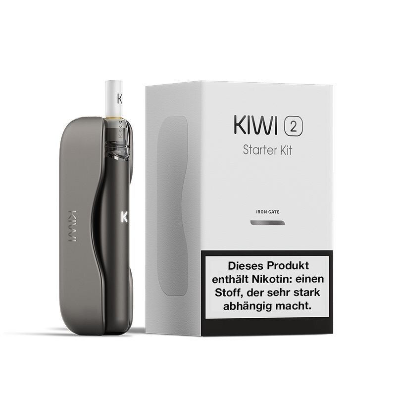 Kiwi 2 Pod Kit in der Farbe Iron Gate