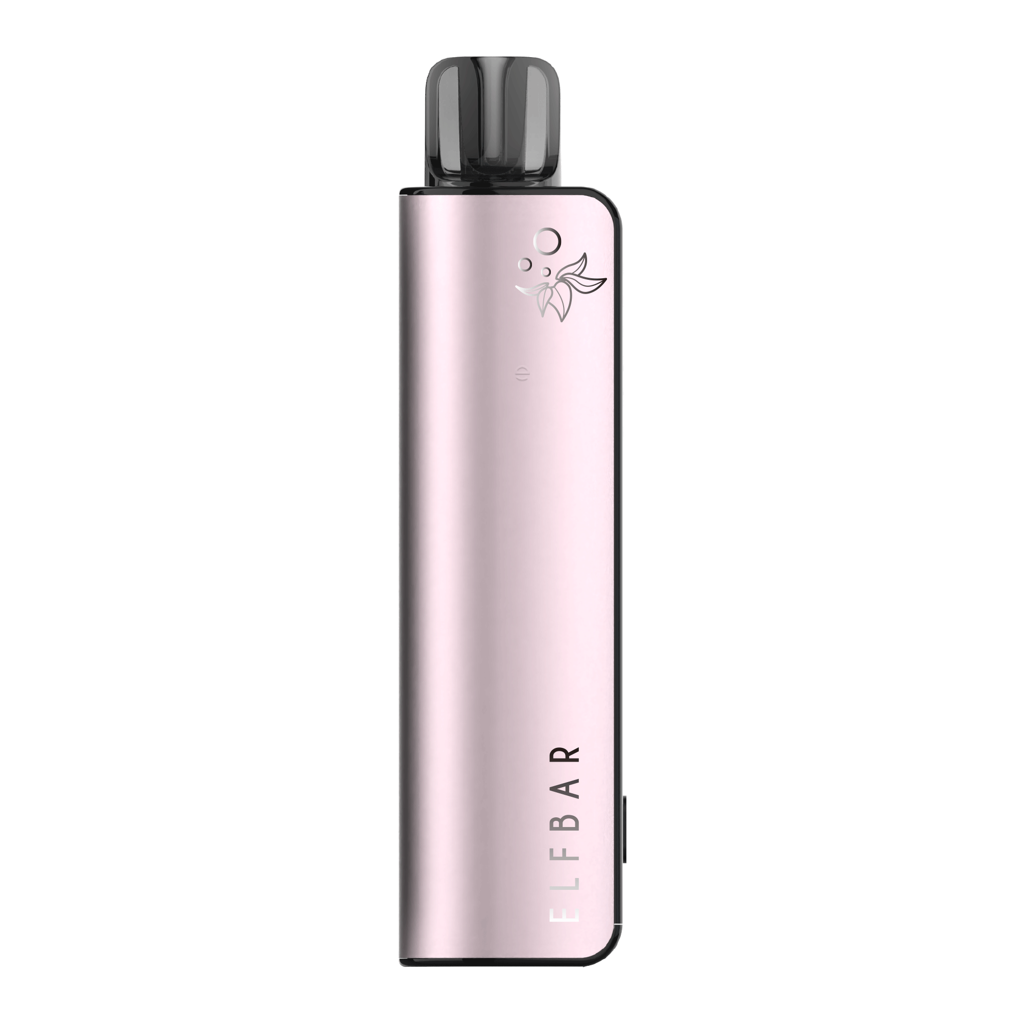 Elfbar Elfa Master Pod Kit Elfbar ELFA Master Pod Kit in Dusty Pink mit schwarzem Mundstück, seitlichem Logo und Schriftzug "ELFBAR" am Gehäuseende
