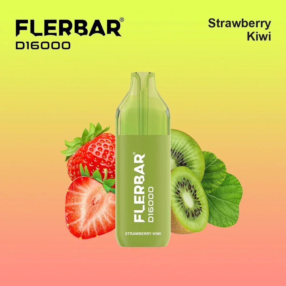 Flerbar D16000 Strawberry Kiwi 20mg | Vape kaufen Flerbar D16000 Strawberry Kiwi 20mg | Vape kaufen