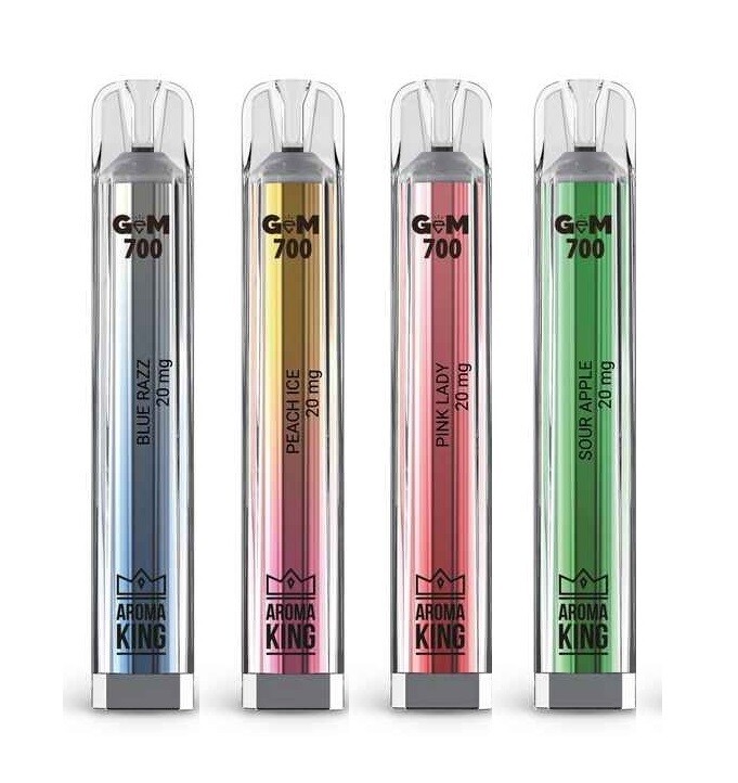 Aroma King Gem 700 20mg Bundle - 4 Stück