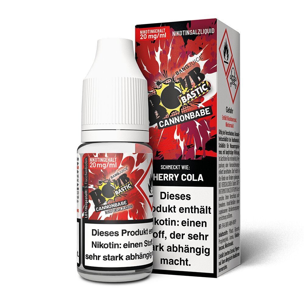 Liquid Bomb Bastic Cannonbabe 20mg Nikotin von Bang Juice